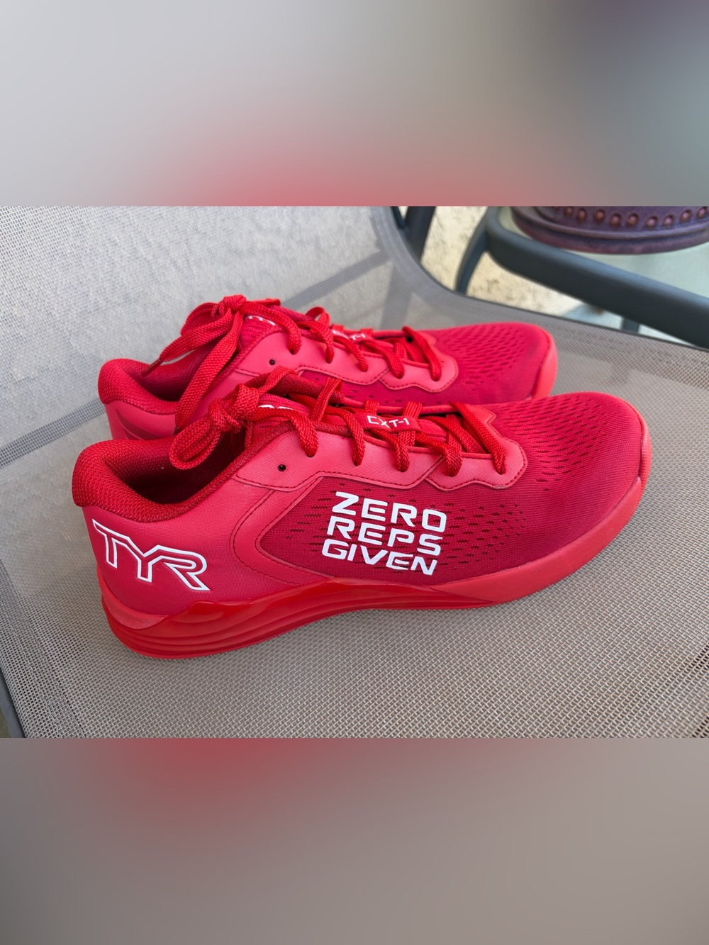 TYR CXT-1 Red ‘Battleground' Cross Trainers - NWOB